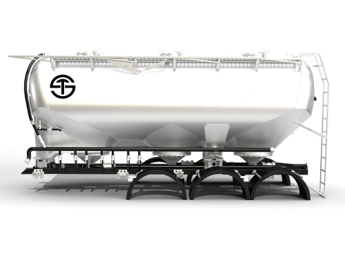 Aluminum Silo Trailer