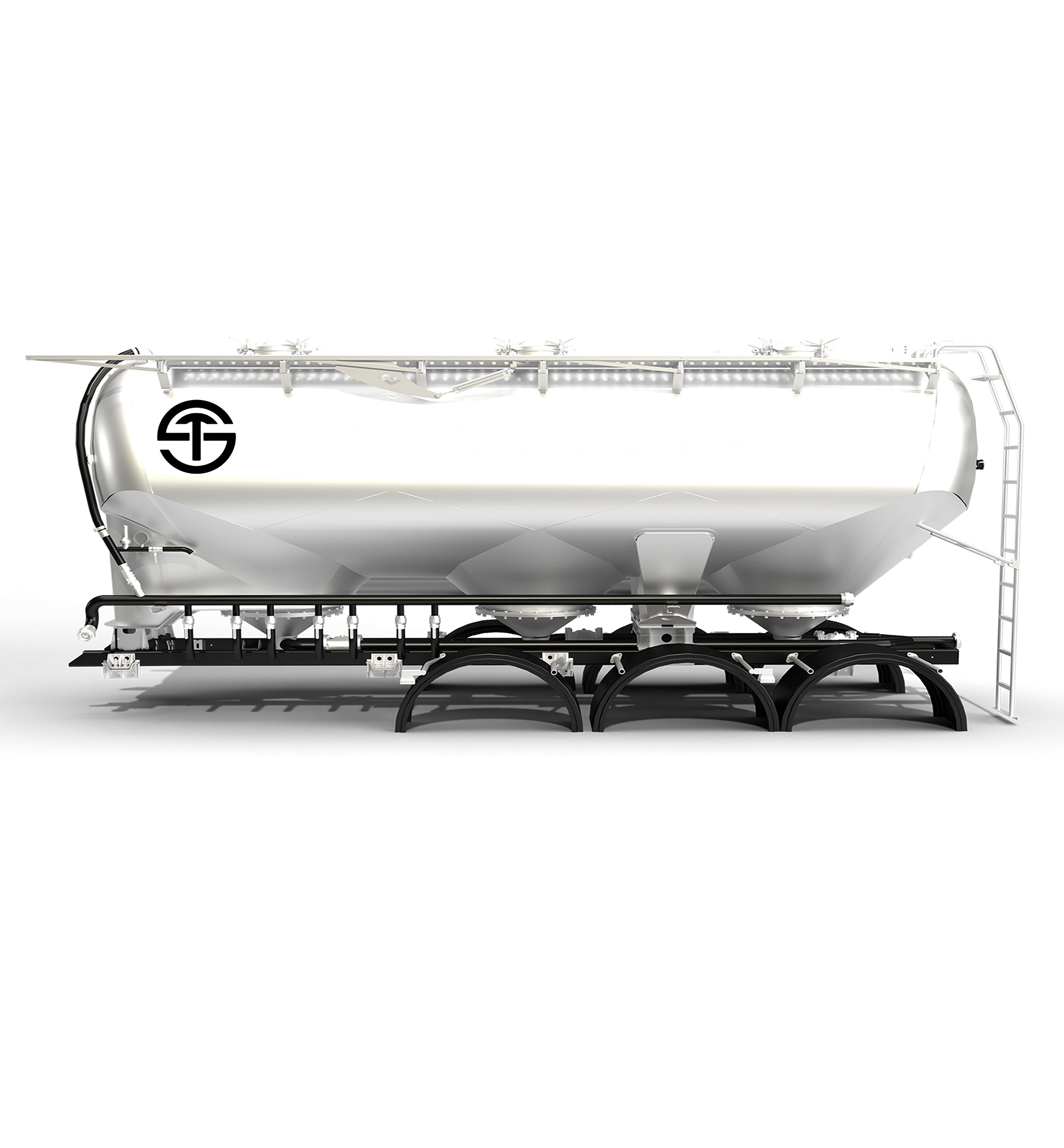 Steel Silo Trailer