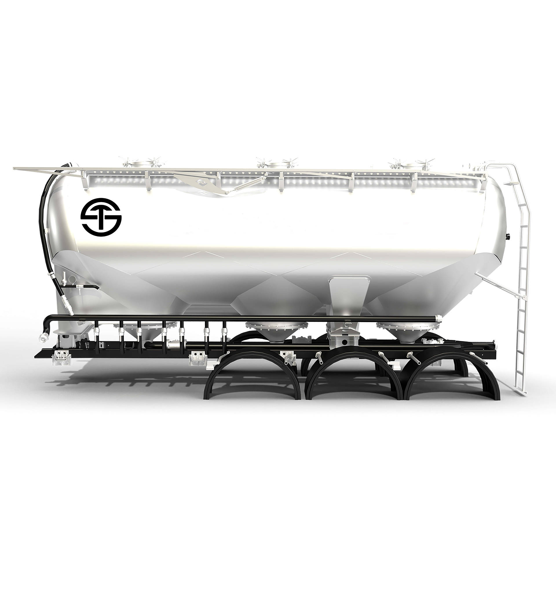 Aluminum Silo Trailer